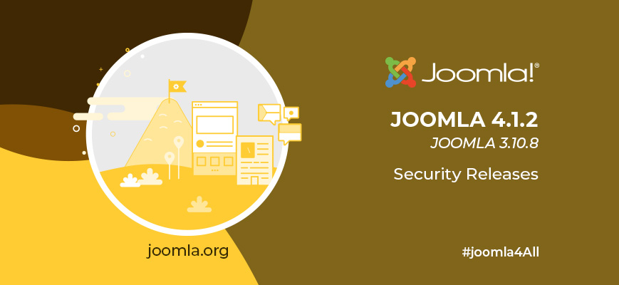 Joomla 4.1.2 und Joomla 3.10.8