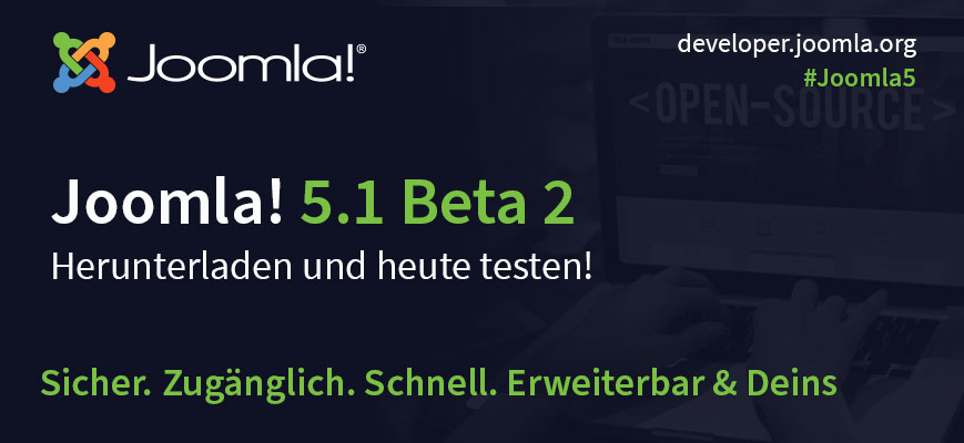 Joomla! 5.1 Beta2 veröffentlicht